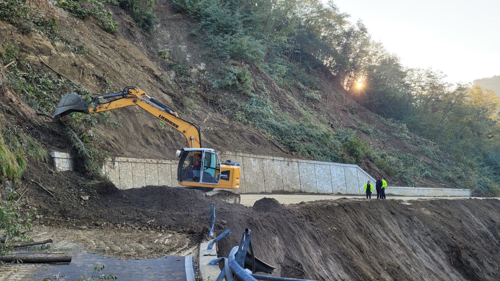 Tiglieto Partiti I Lavori Alla SP41 Settimanale LAncora