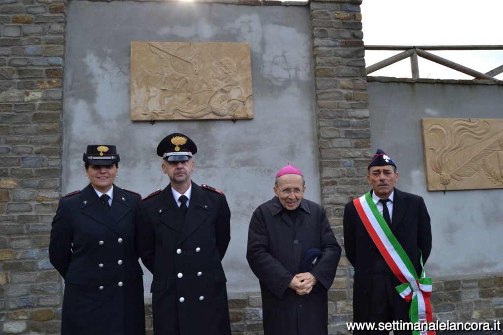 Sessame, inaugurazione piazza Nassirya