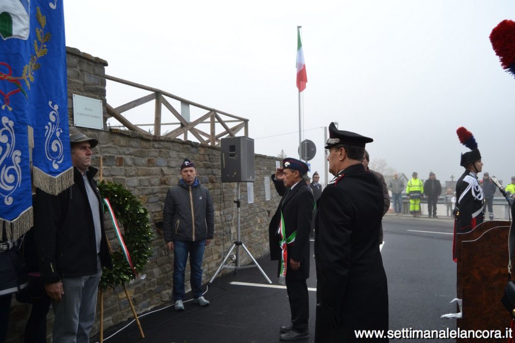 Sessame, inaugurazione piazza Nassirya