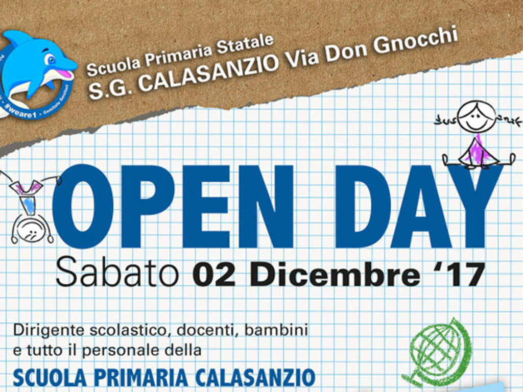 Porte aperte al Calasanzio per l’Open Day