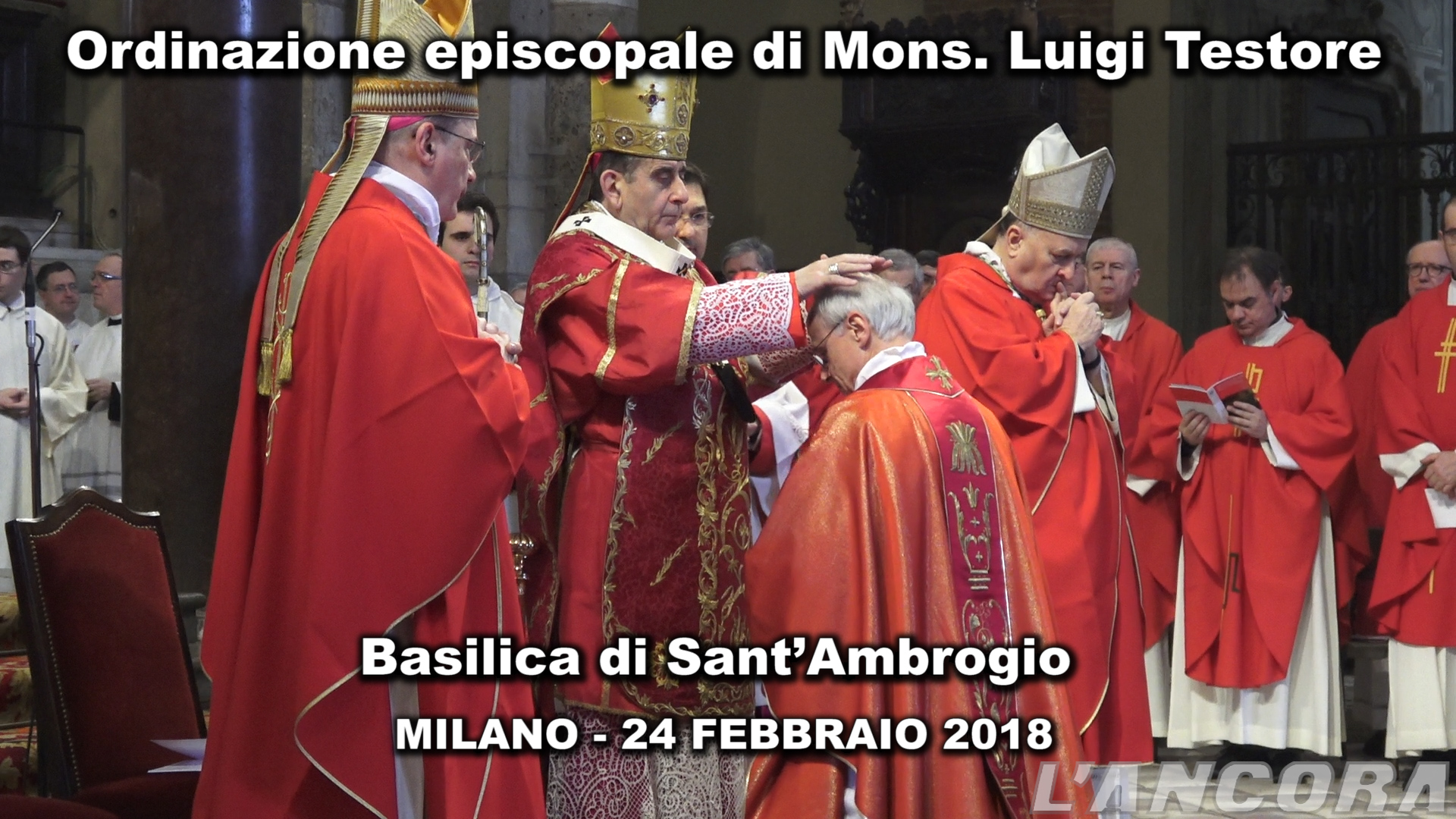 Milano - Ordinazione episcopale di Mons. Luigi Testore (VIDEO)