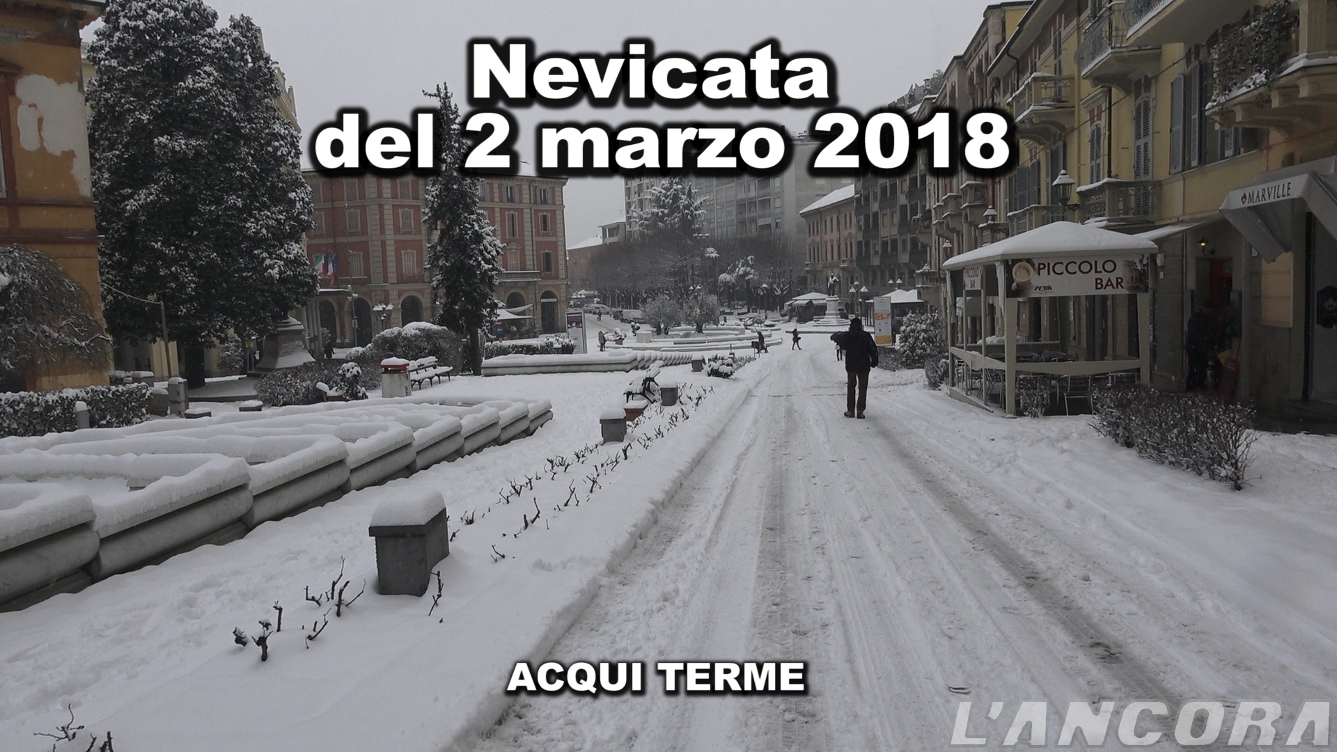 nevicata del 2 marzo 2018 - video