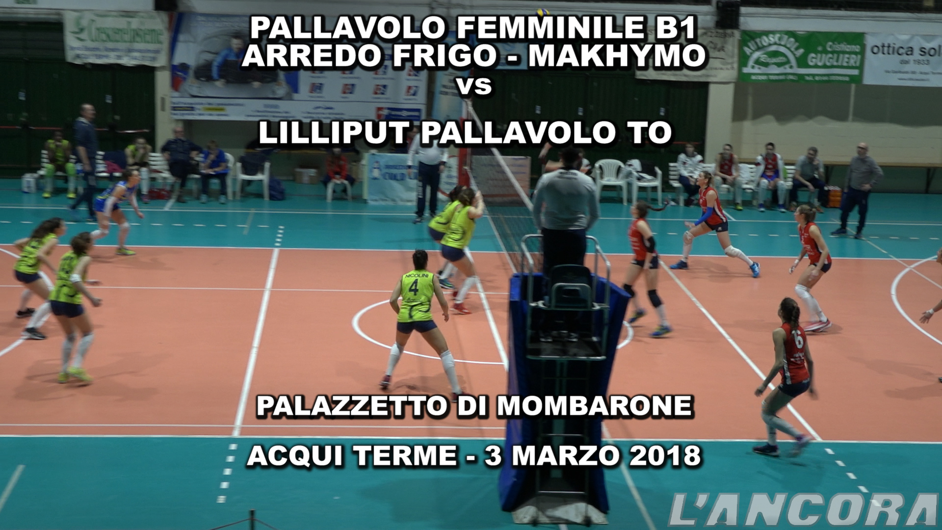 Video pallavolo femminile