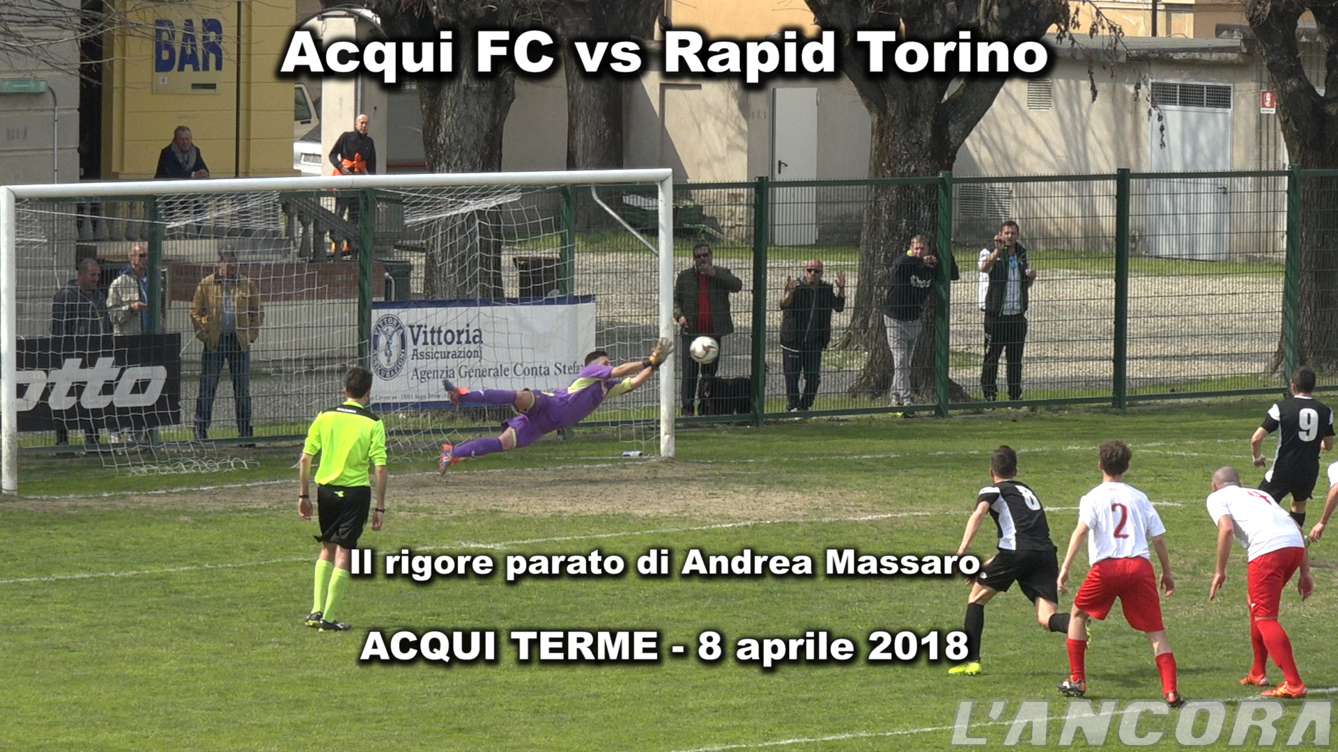 Video partita Acqui contro Rapid Torino