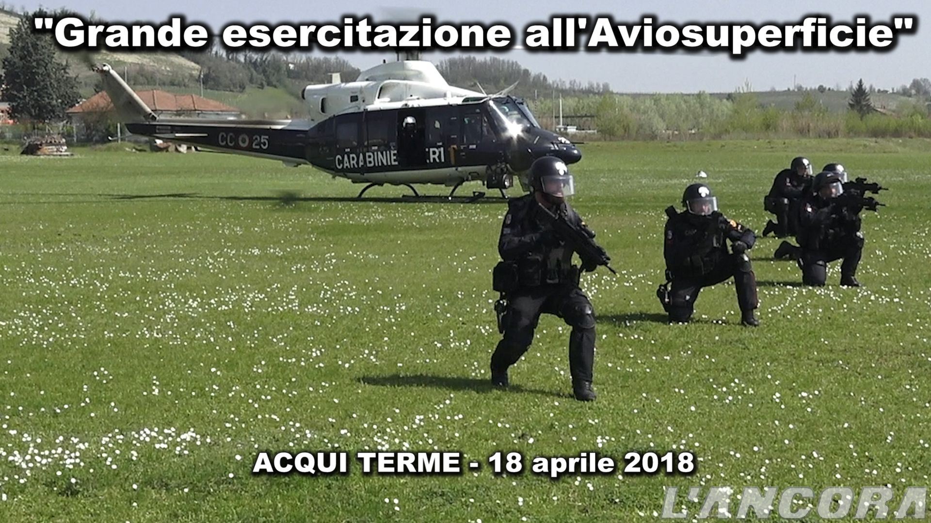 Video esercitazione carabinieri