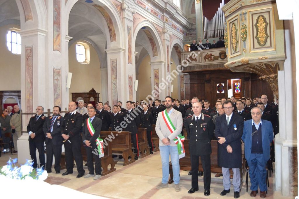 Al Santuario della Virgo Fidelis gli allievi Carabinieri della Cernaia