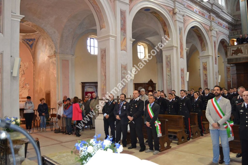 Al Santuario della Virgo Fidelis gli allievi Carabinieri della Cernaia