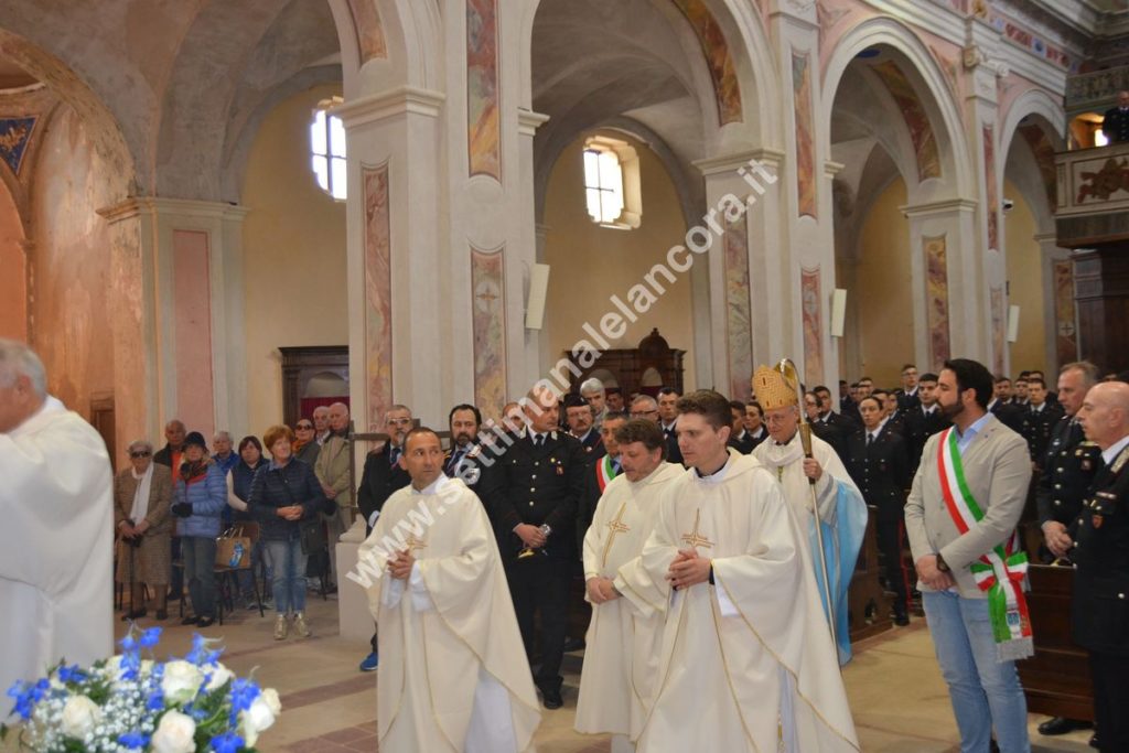 Al Santuario della Virgo Fidelis gli allievi Carabinieri della Cernaia