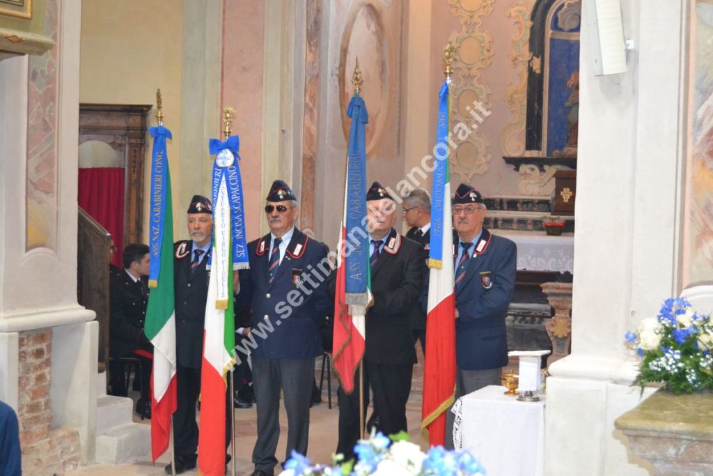 Al Santuario della Virgo Fidelis gli allievi Carabinieri della Cernaia