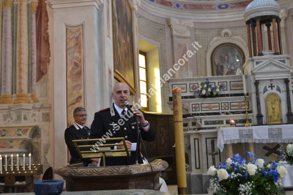 Al Santuario della Virgo Fidelis gli allievi Carabinieri della Cernaia