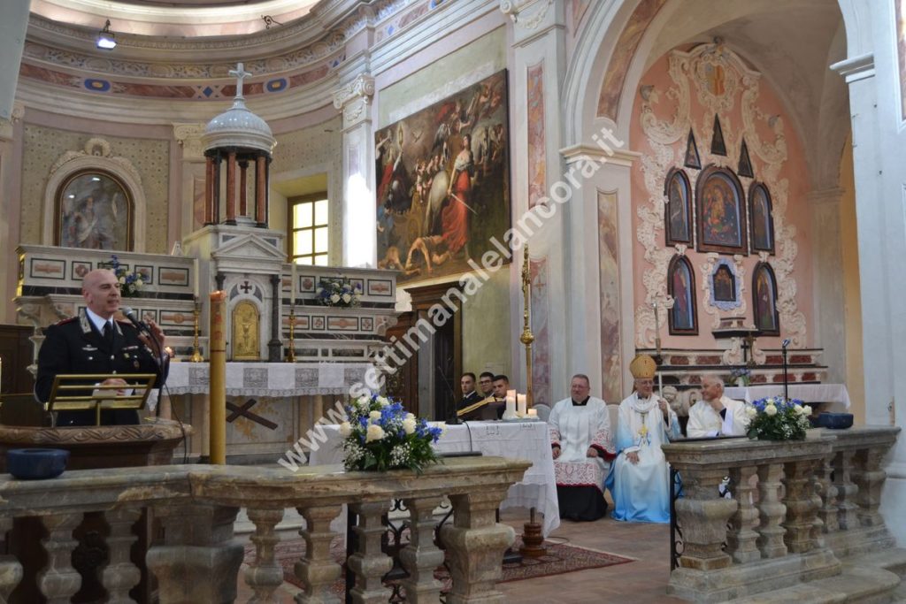 Al Santuario della Virgo Fidelis gli allievi Carabinieri della Cernaia