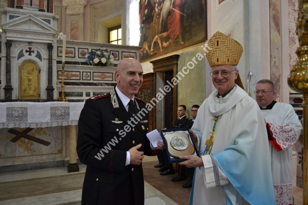 Al Santuario della Virgo Fidelis gli allievi Carabinieri della Cernaia