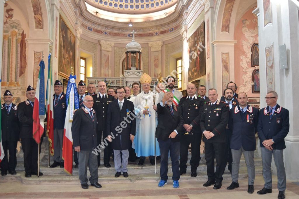 Al Santuario della Virgo Fidelis gli allievi Carabinieri della Cernaia