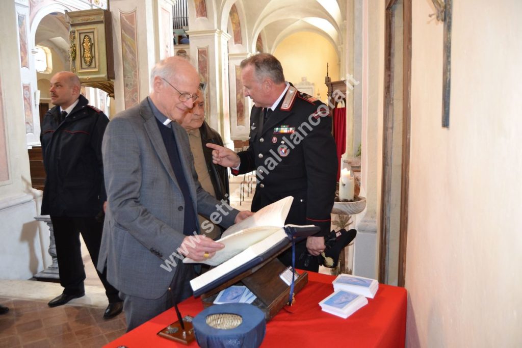 Al Santuario della Virgo Fidelis gli allievi Carabinieri della Cernaia