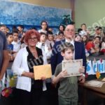 Alcune istanti della premiazione a Strevi