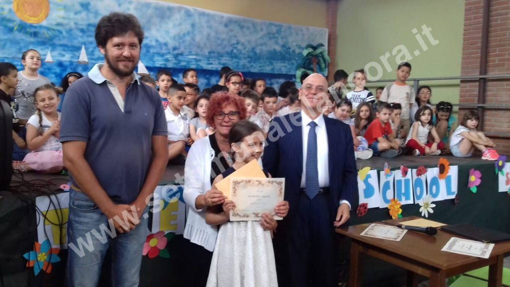 Alcune istanti della premiazione a Strevi