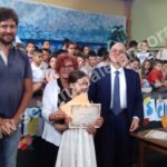 Alcune istanti della premiazione a Strevi