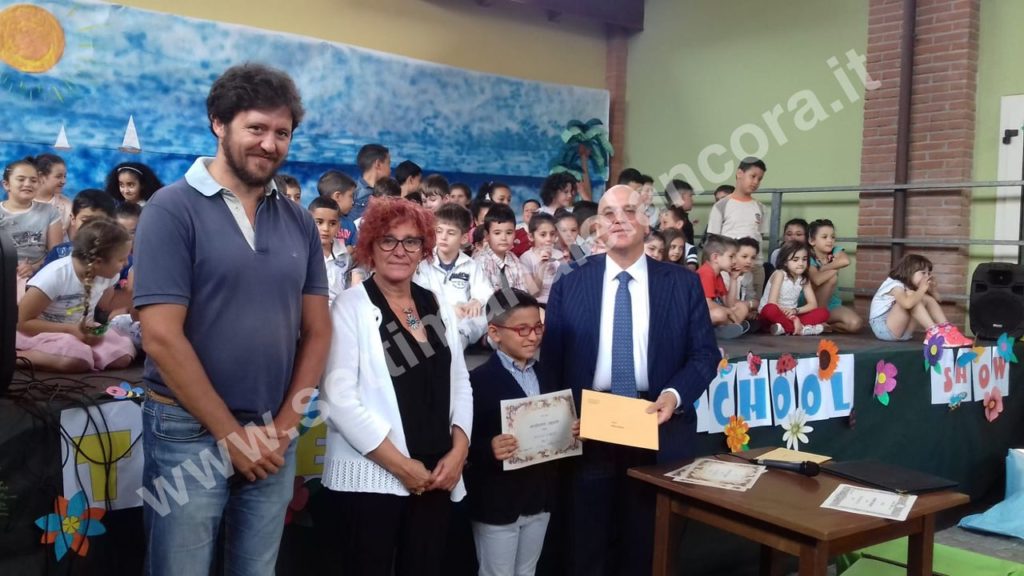 Alcune istanti della premiazione a Strevi