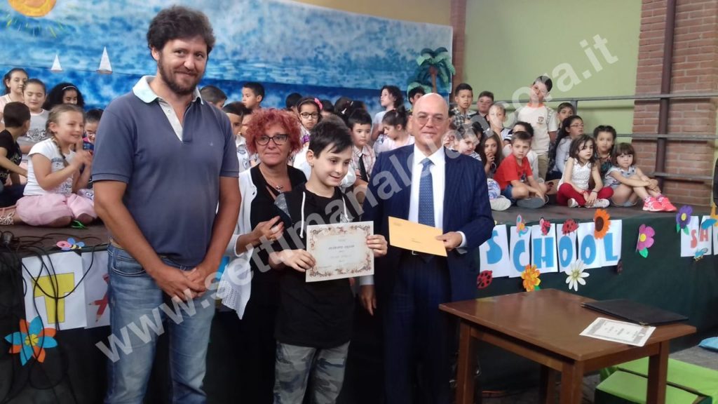 Alcune istanti della premiazione a Strevi