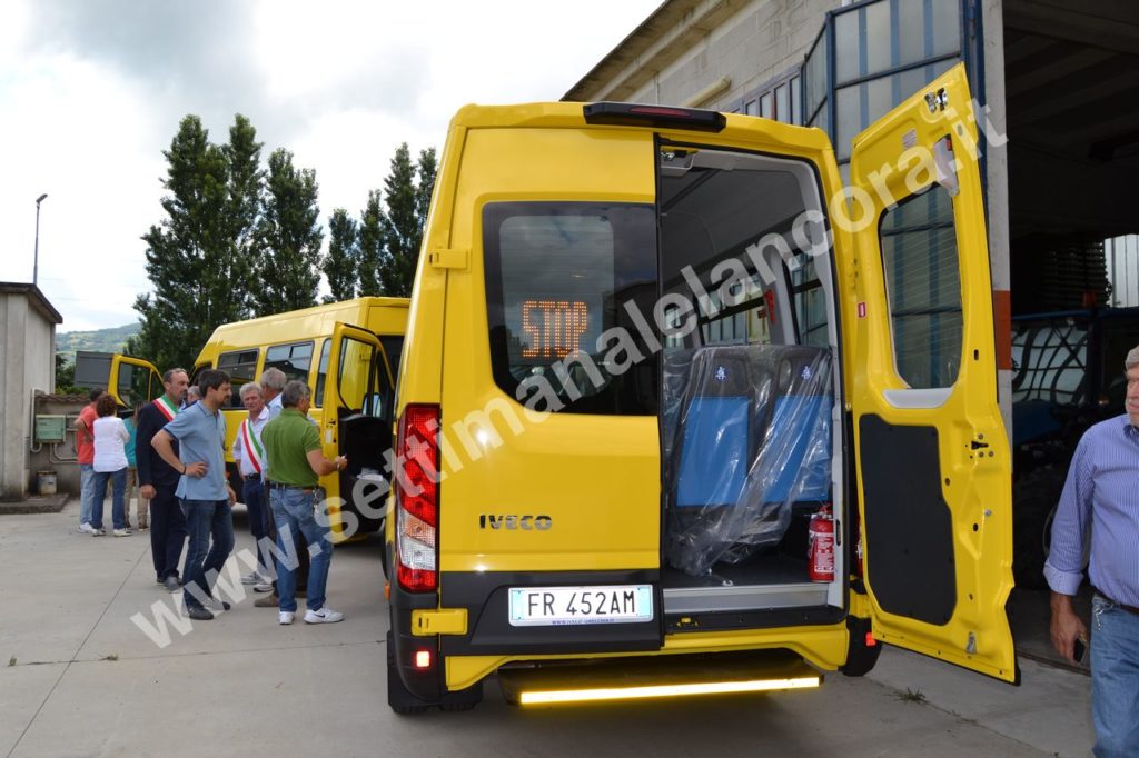 Bubbio Unione Montana Langa nuovi scuolabus