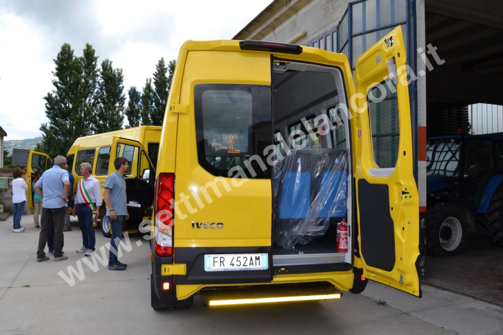 Bubbio Unione Montana Langa nuovi scuolabus