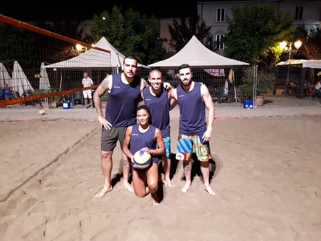 Beach volley Sezzadio, I Flintstone