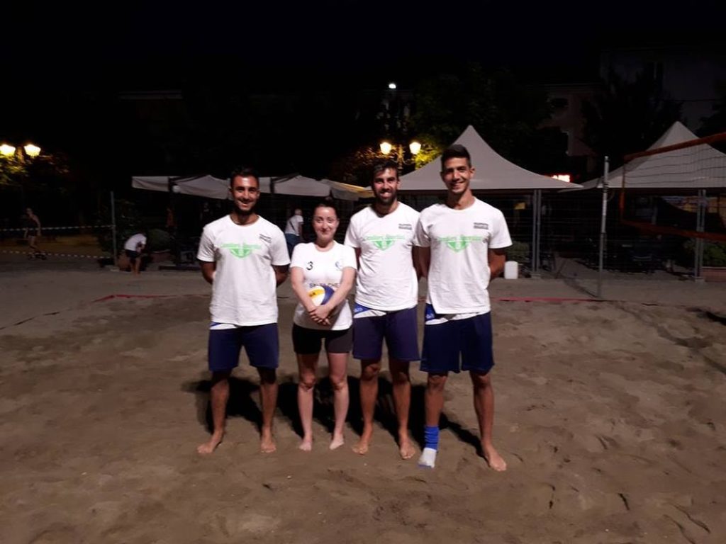 Beach volley Sezzadio, Tre uomini e una Margherita