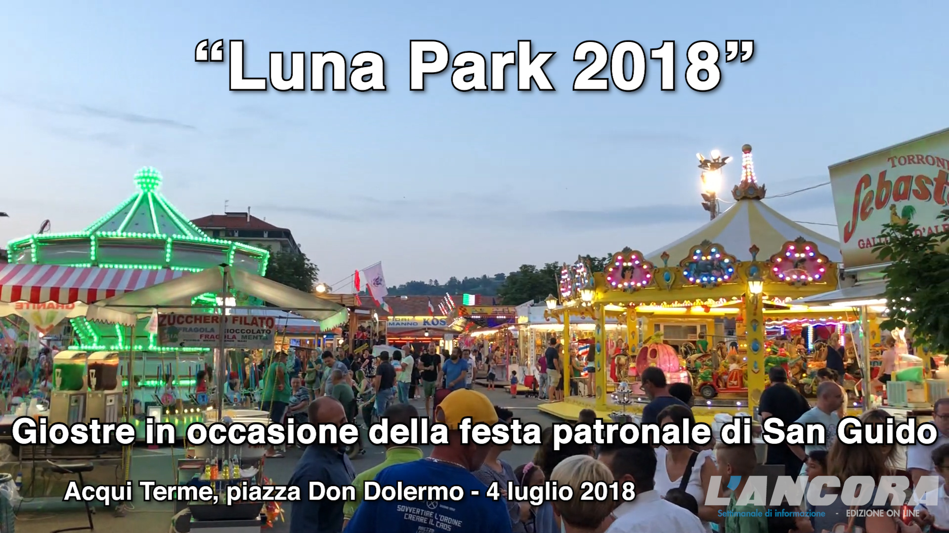 Luna Park in occasione della festa patronale di San Guido (VIDEO)