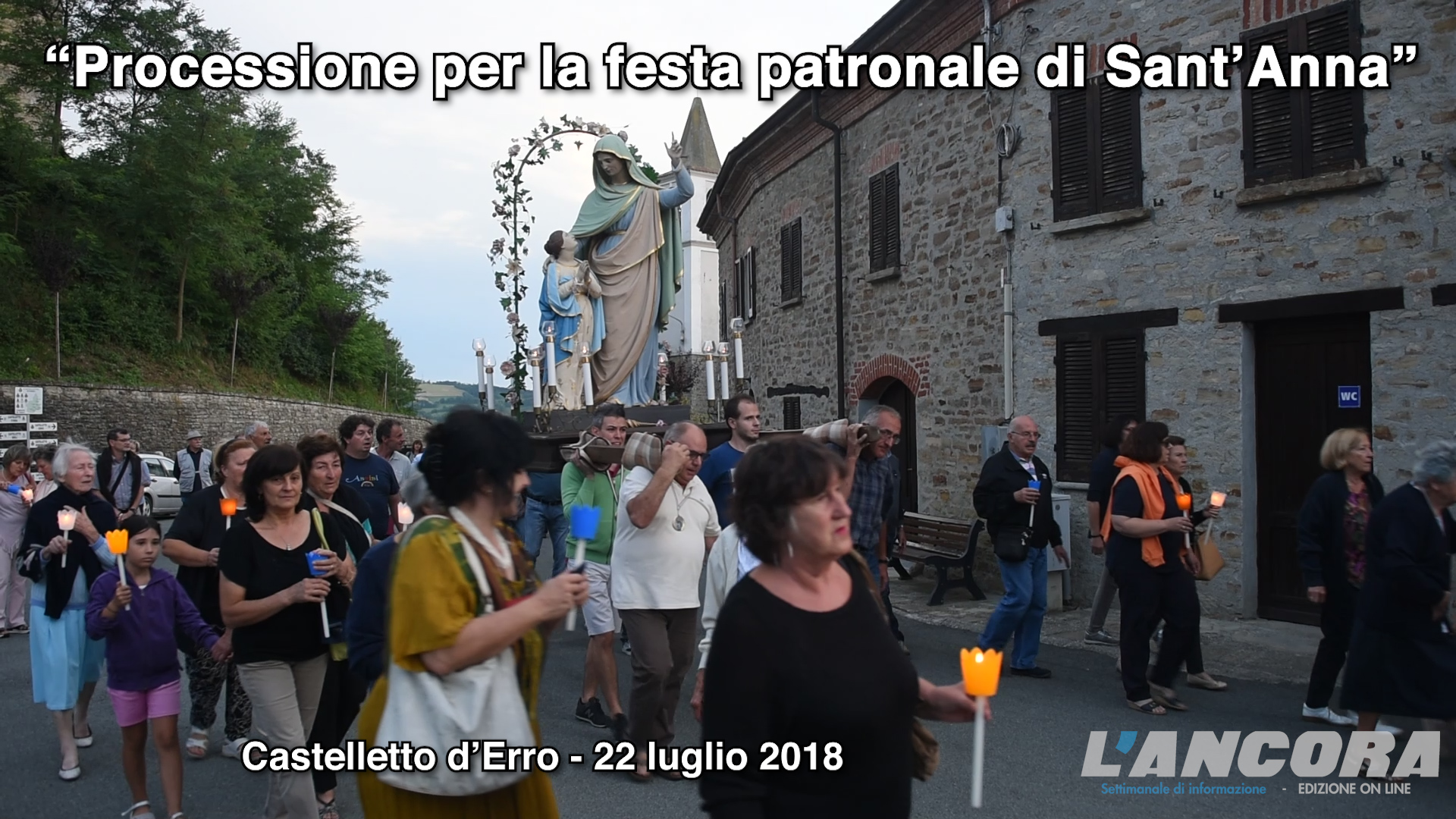 Festa patronale di Sant’Anna (VIDEO)