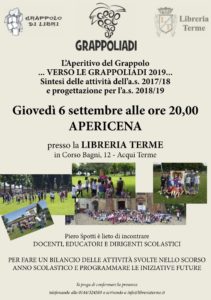 locandina Libreria Terme, Grappoliadi