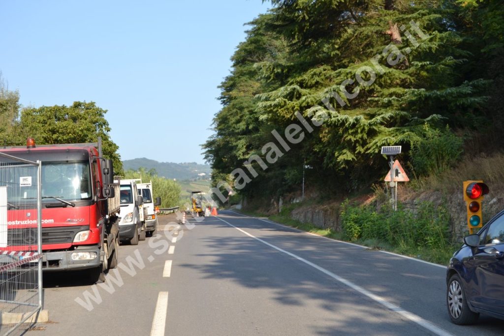 Ultimati i lavori alla strada provinciale sp. 25 a Vesime e tra Bubbio e Monastero