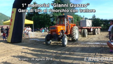 1° memorial “Gianni Guazzo”, gara di tiro al rimorchio con trattore