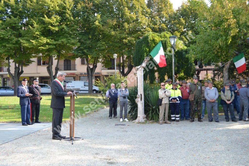 Bubbio, 50º del monumento ai caduti