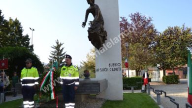 Bubbio, 50º del monumento ai caduti