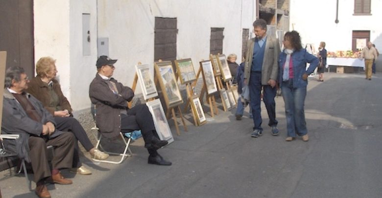 Bergamasco, mostra pittura estemporanea