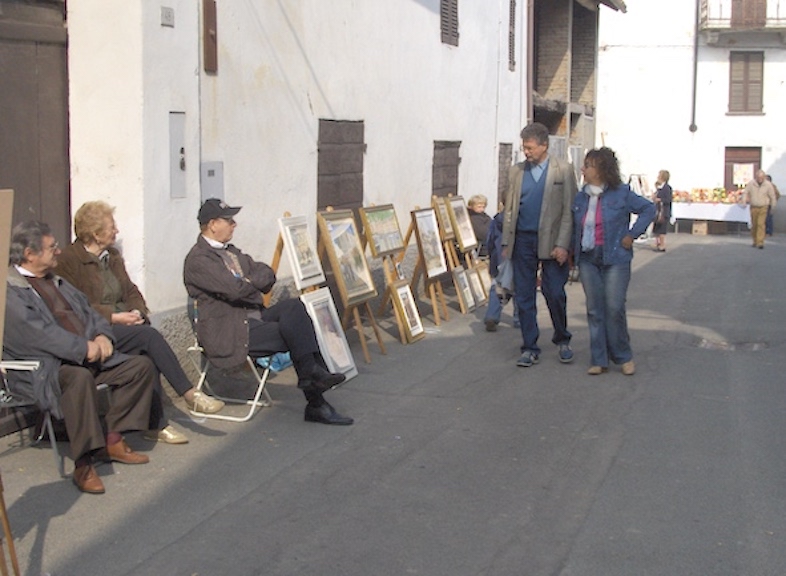 Bergamasco, mostra pittura estemporanea