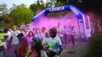 Holi splash run, corsa di beneficenza