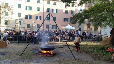 A Sampierdarena le caldarroste di Rossiglione