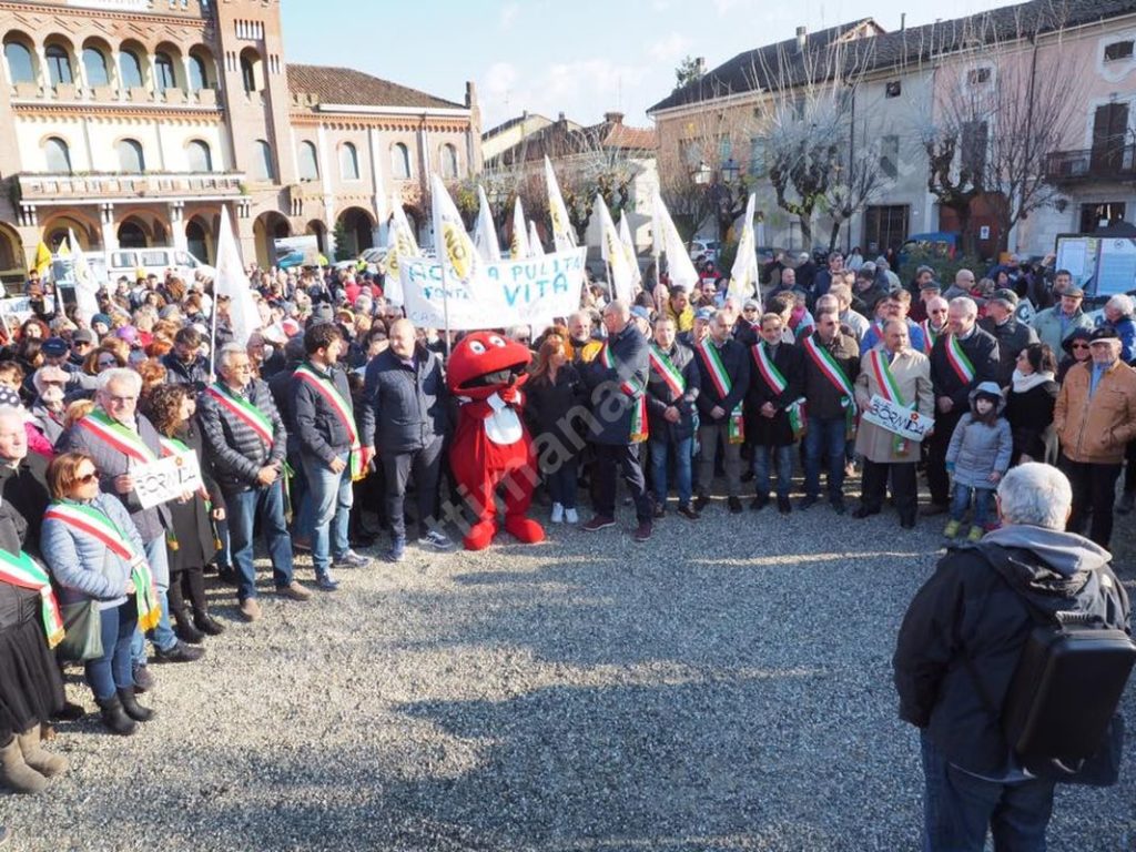 Sezzadio, marcia in difesa della falda acquifera