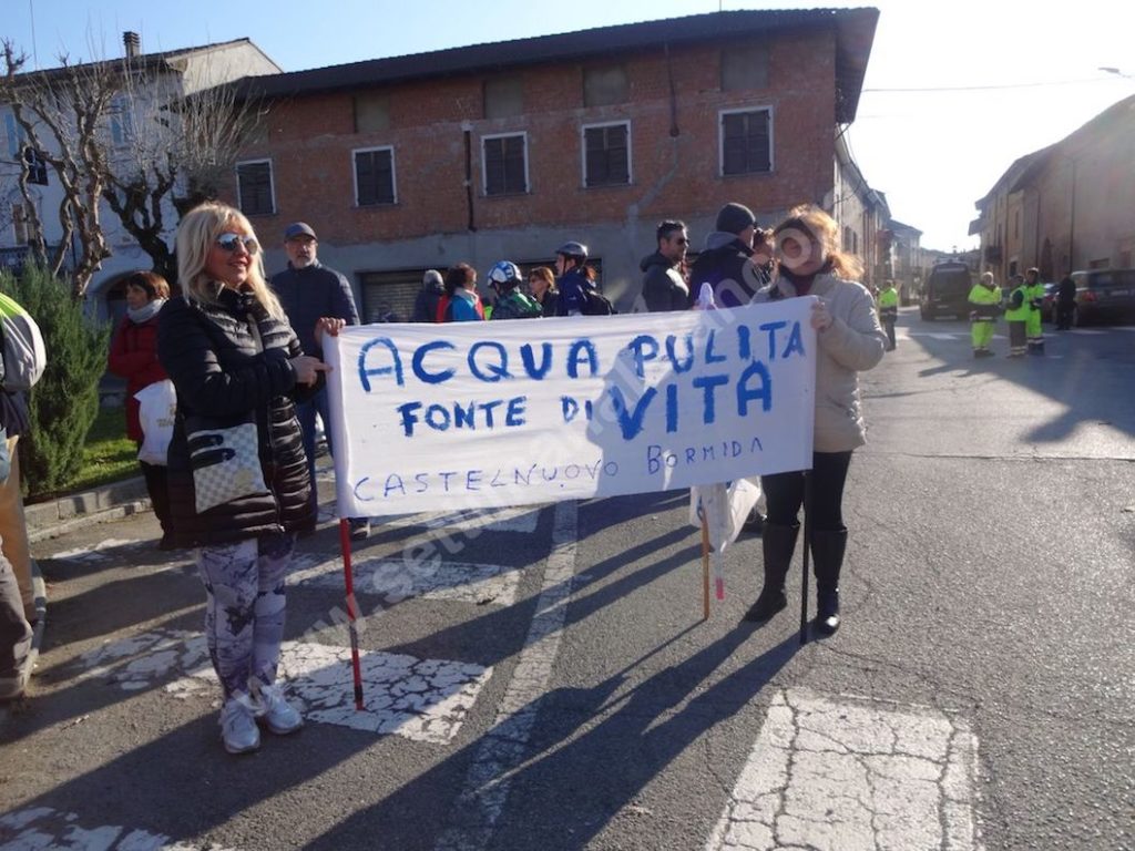 Sezzadio, marcia in difesa della falda acquifera