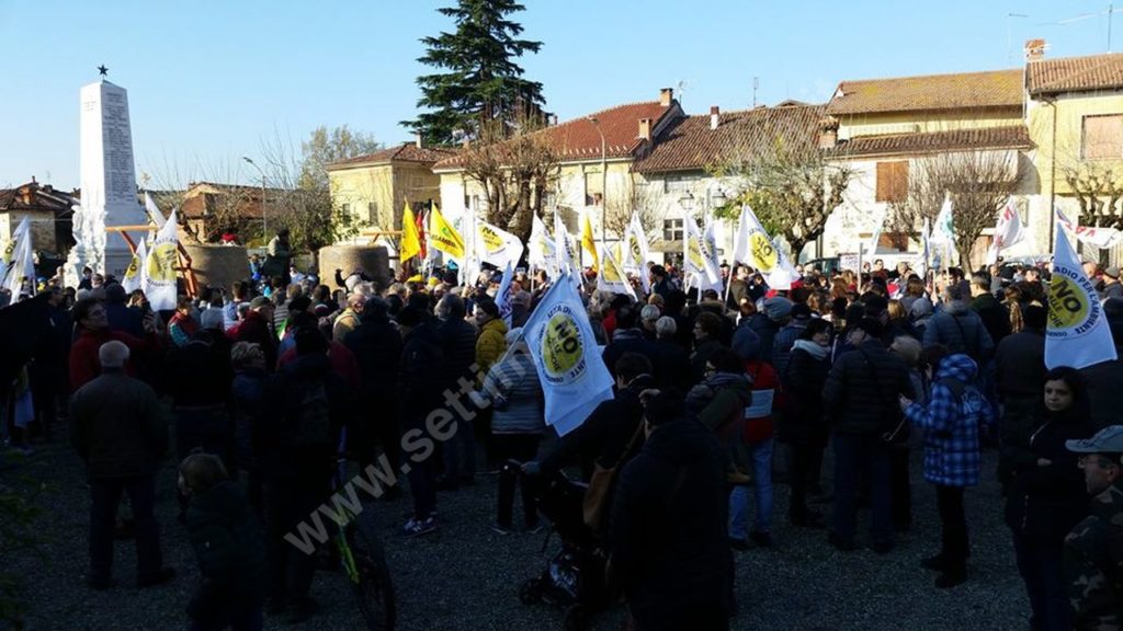 Sezzadio, marcia in difesa della falda acquifera