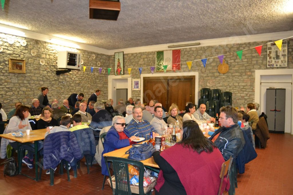 Tombolata alla Saoms del Gruppo Sportivo Bubbio