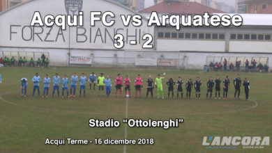 Calcio - Acqui FC vs Arquatese 3 - 2