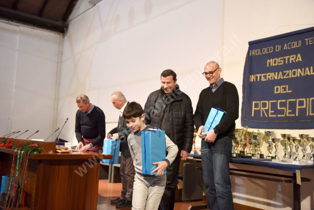 premiazione 32ª edizione mostra presepi Acqui