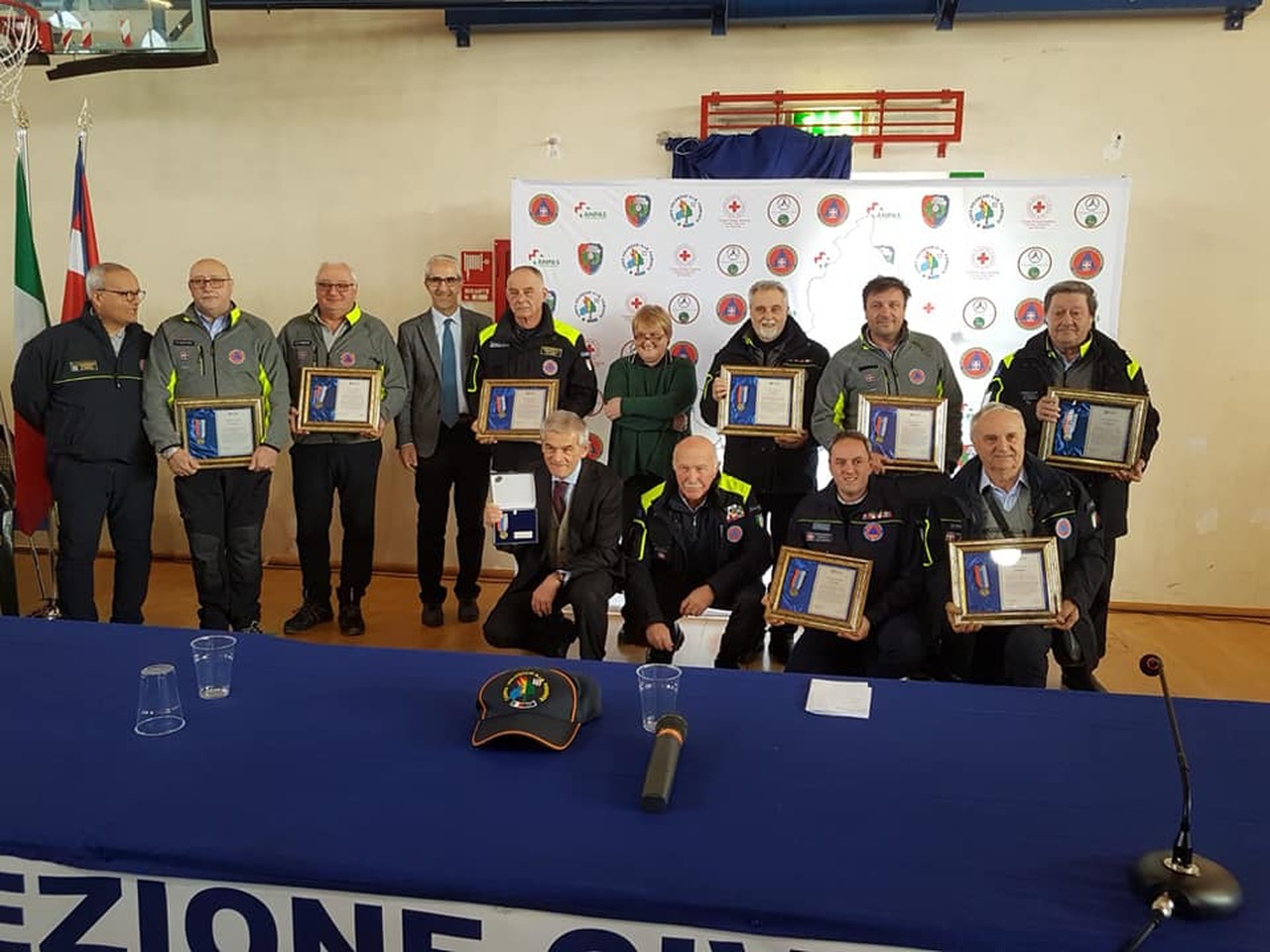 Premiato il gruppo ovadese della Protezione Civile