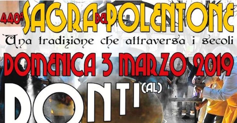 Ponti: il Polentone sarà il 3 marzo