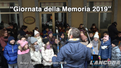 Acqui Terme - Giornata della Memoria 2019