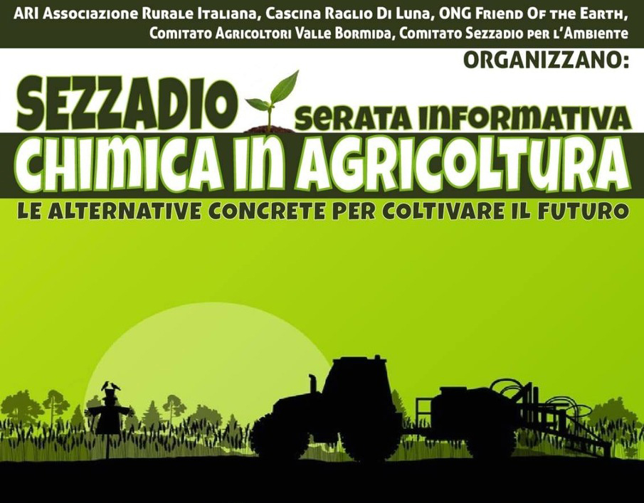 Sezzadio: Serata sulla chimica in agricoltura