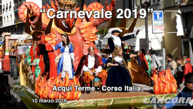 Acqui Terme - La sfilata di carnevale 2019 (VIDEO)