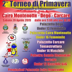 locandina volley torneo di primavera